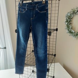 Girls (7/8) pull-on denim jeggings